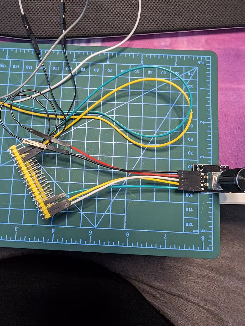 Rotary encoder for Pip-Boy control