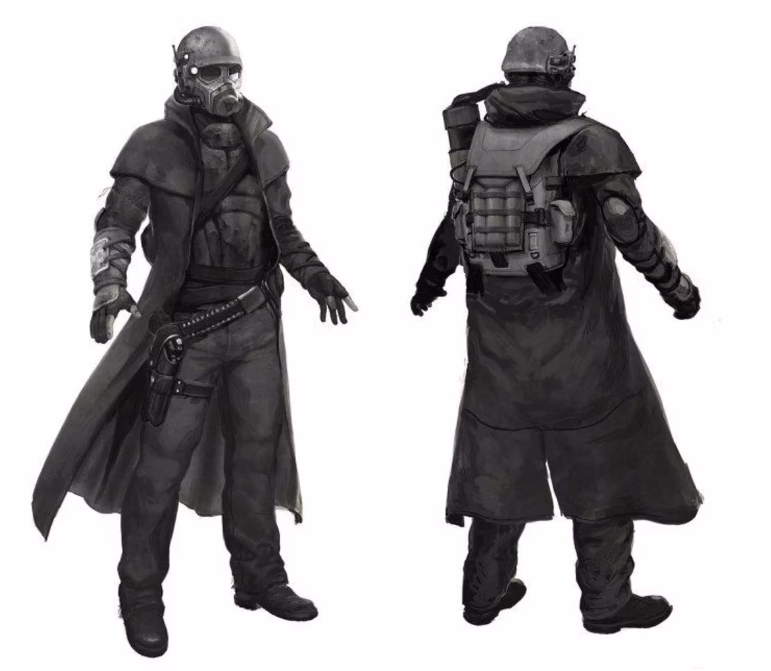 NCR Ranger from Fallout New Vegas - Reference Image