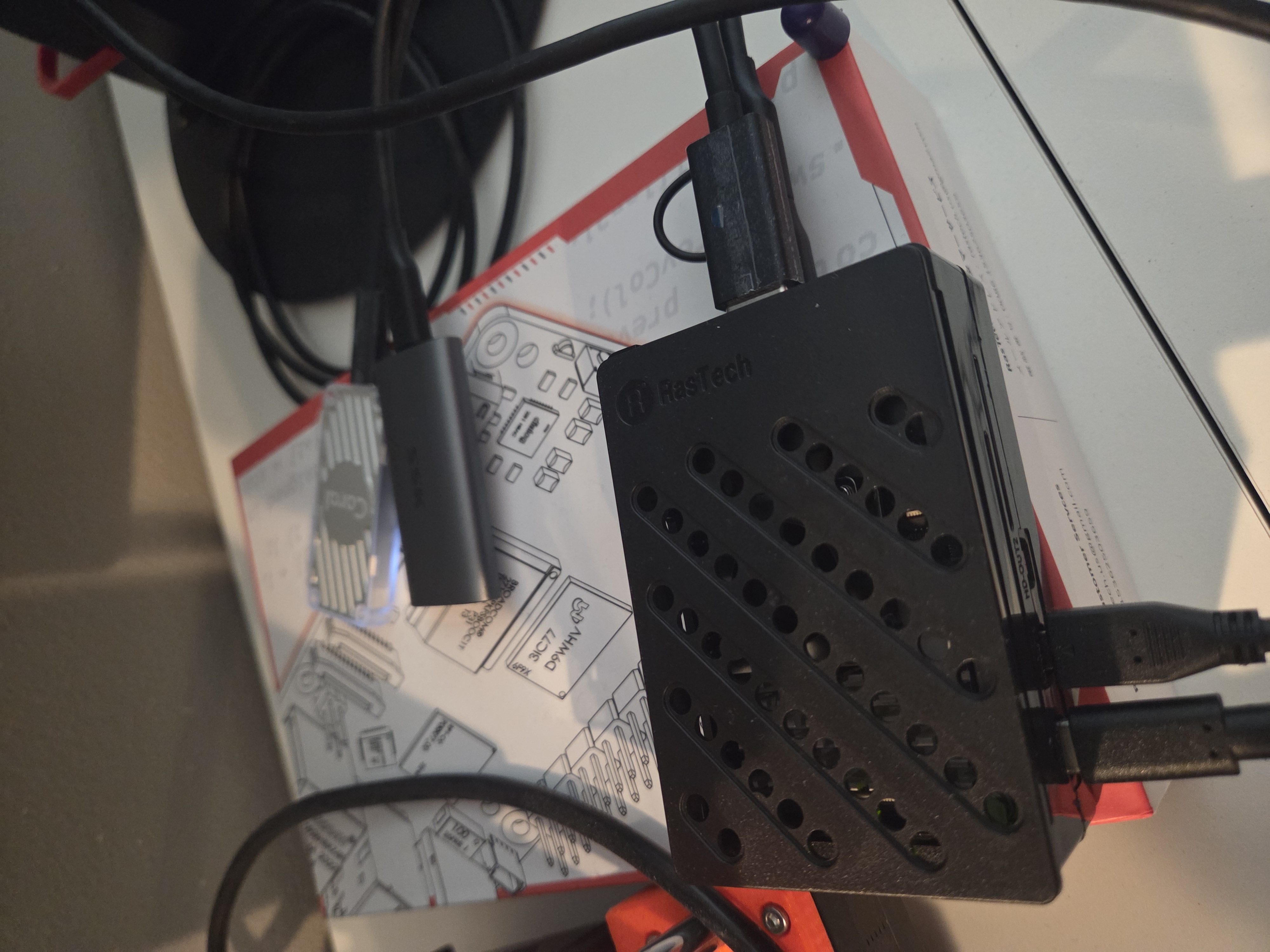 Raspberry Pi 5 + Coral + SSD + Frigate